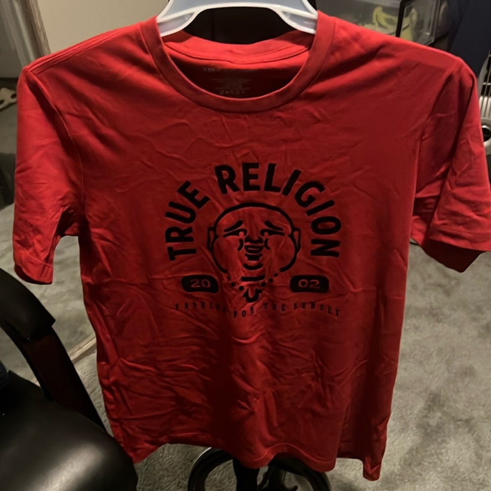 New True Religion Buddah T-Shirt Size: SMALL
